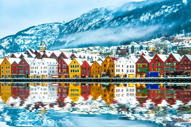 <p>Bergen, Norway’s second-largest city </p>