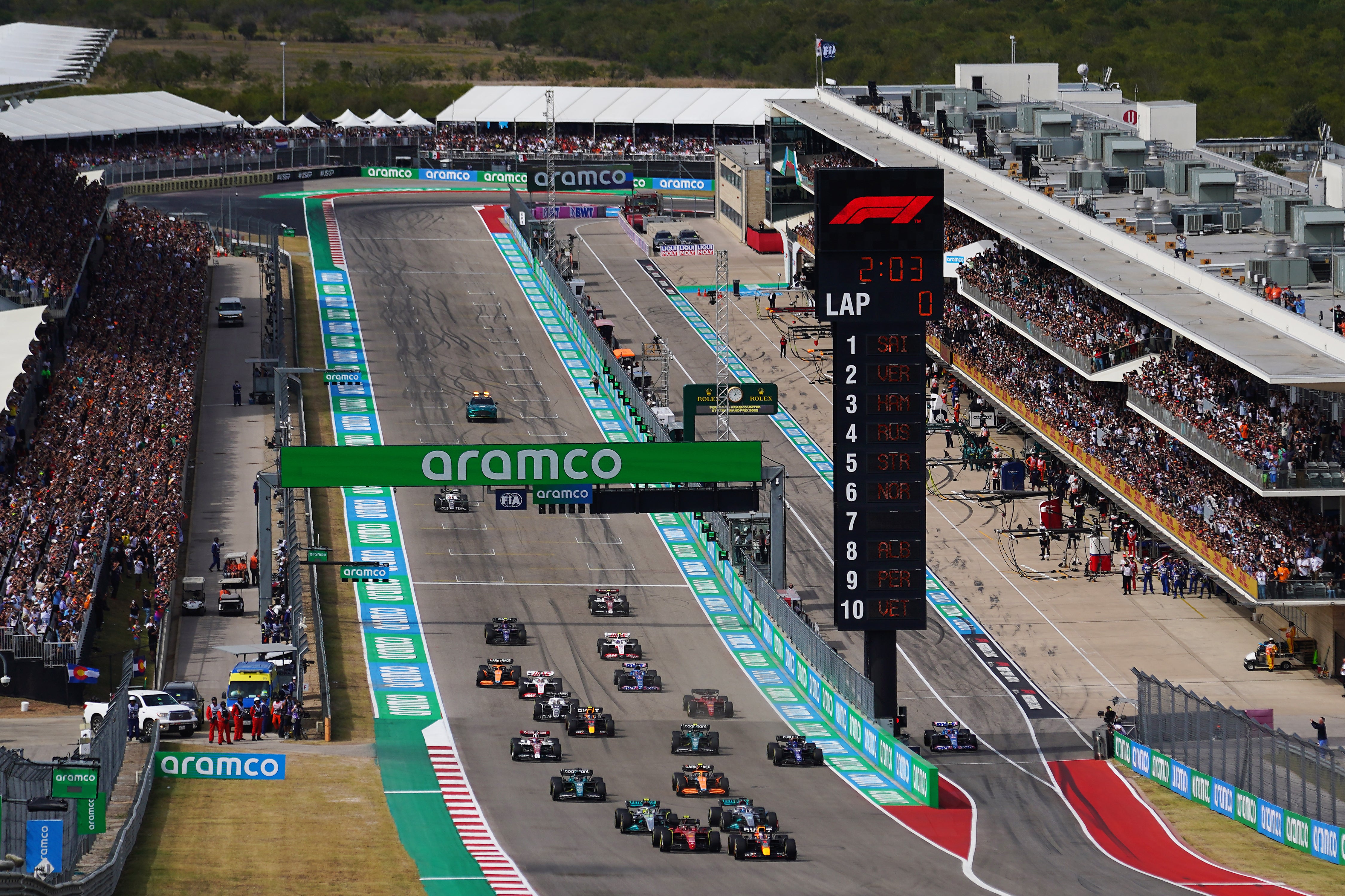 The Circuit of the Americas in Austin usually produces an intriguing race