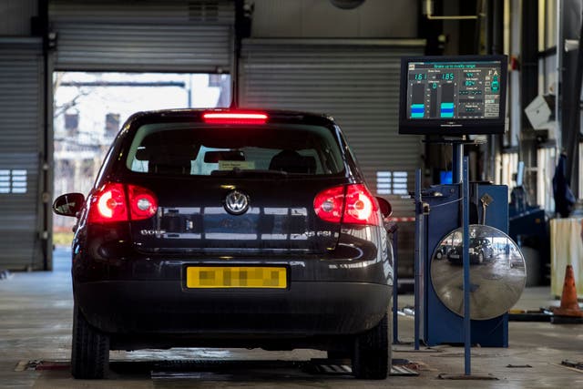Hundreds of thousands more potentially unsafe vehicles could remain on UK roads this month because their owners cannot afford an MOT, a motoring company has warned (Liam McBurney/PA)