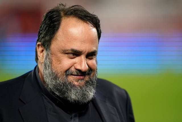 Nottingham Forest owner Evangelos Marinakis has turned £41million of debts into equity (Mike Egerton/PA)