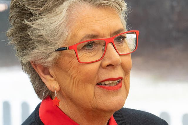 Dame Prue Leith has called for “compassionate and gentle assisted death” to be legalised in the UK as figures showed the number of British members of Dignitas has soared by more than 80% in the past decade (C4/Love Productions/Mark Bourdillon/PA)