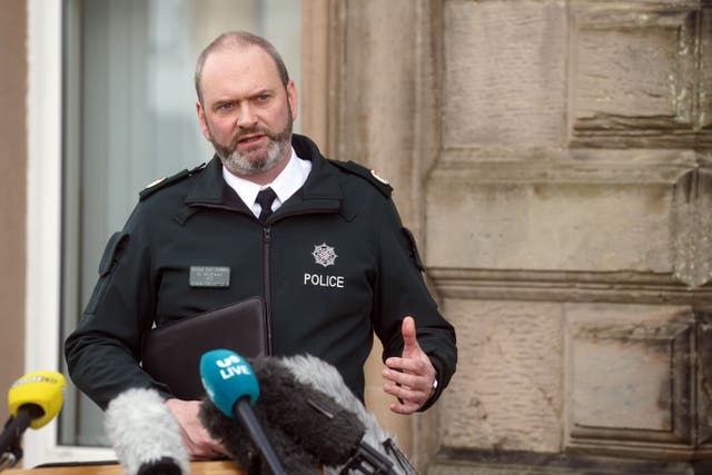 Assistant Chief Constable Mark McEwan has said he believes the New IRA carried out an attack on an off-duty police officer (Brian Lawless/PA)