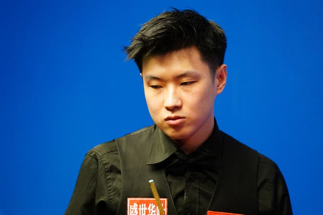 <p>Zhao Xintong is the most high-profile name caught up in snooker’s latest match-fixing scandal </p>