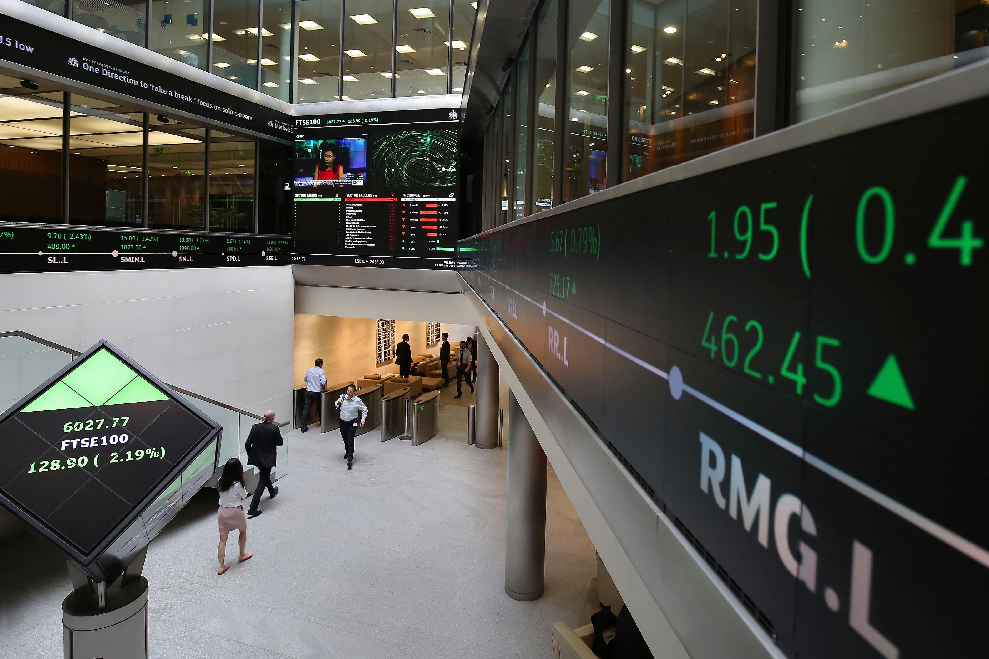 Stock exchange (Philip Toscano/PA)