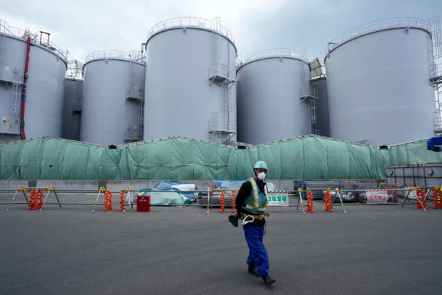 <p>Fukushima nuclear plant in Japan </p>