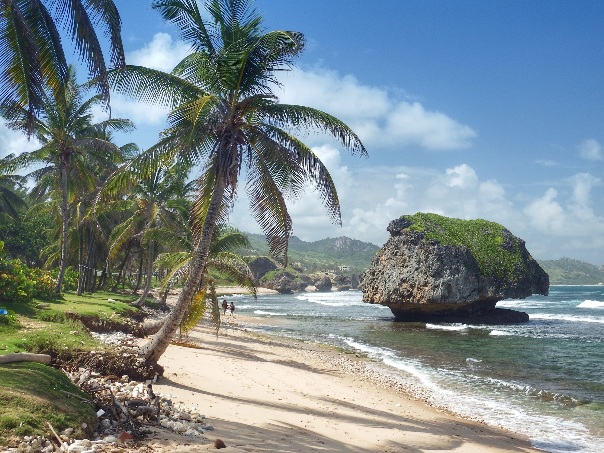 Bathsheba in Barbados, just one of the country’s offering remote working opportunities