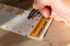 Younger lottery winners plan to be generous if they hit £114m jackpot – survey