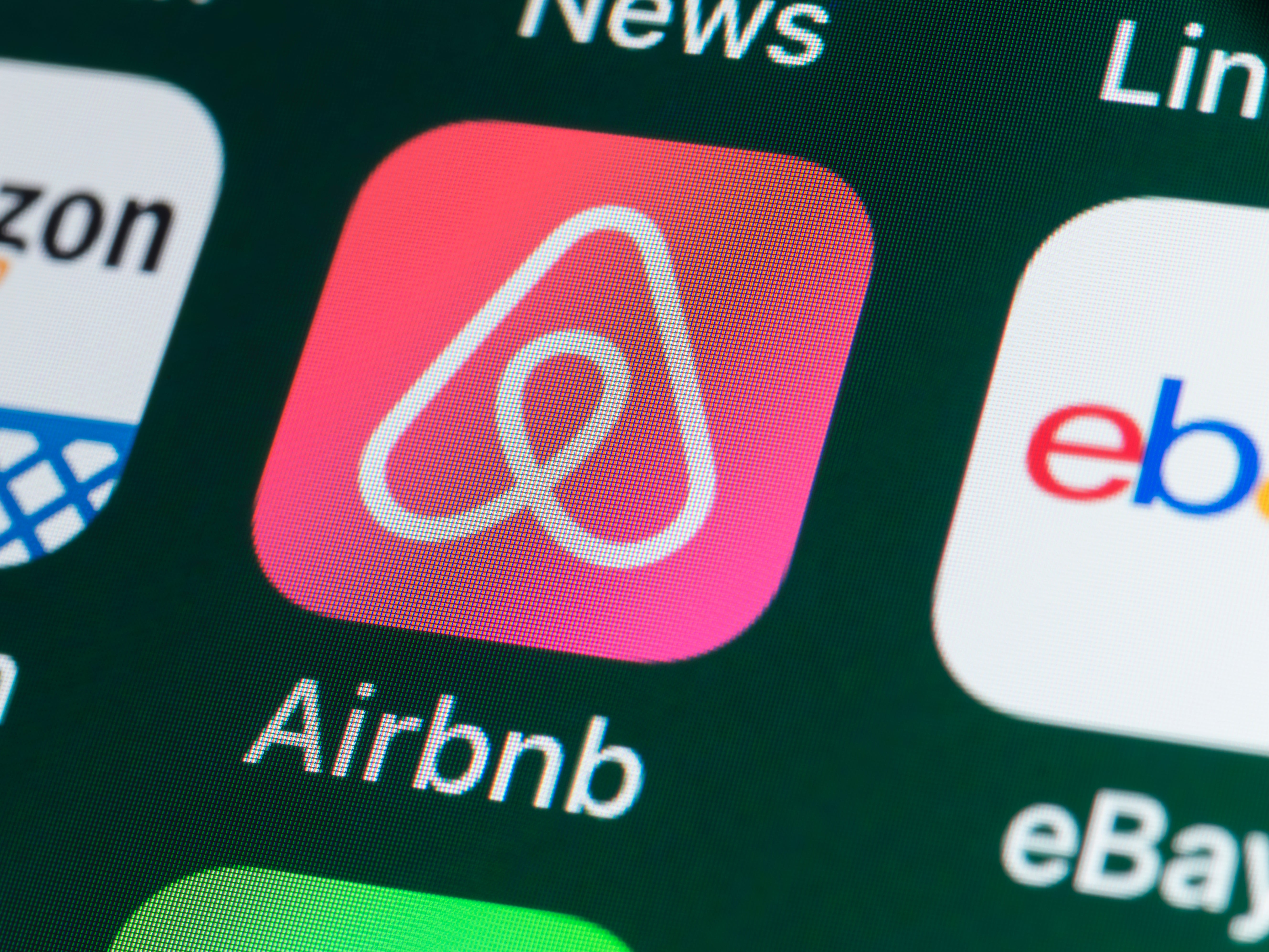 An Airbnb guest has expressed her shock after she discovered that someone was living beneath the property she rented
