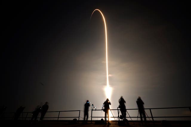 <p>APTOPIX SpaceX Crew Launch</p>