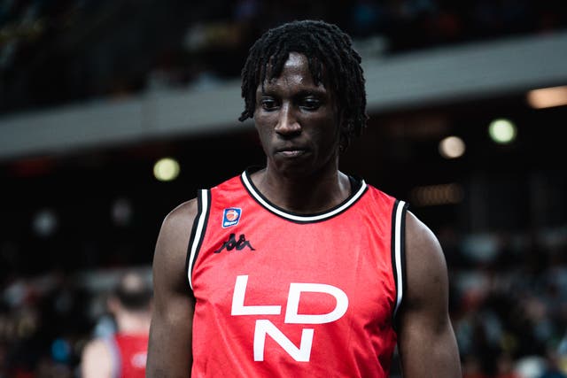 Jonathan Komagum was brought up in south London (London Lions Basketball Club Handout/PA)