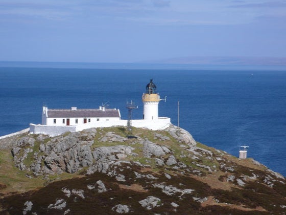 <p>The tiny Scottish island of Rona</p>
