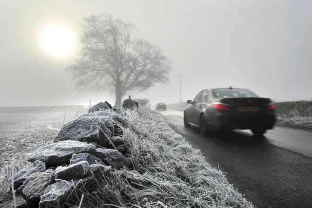 <p>The UK is expected to be plunged into chilly temperatures this week, with weather warnings already issued for large parts of the country </p>