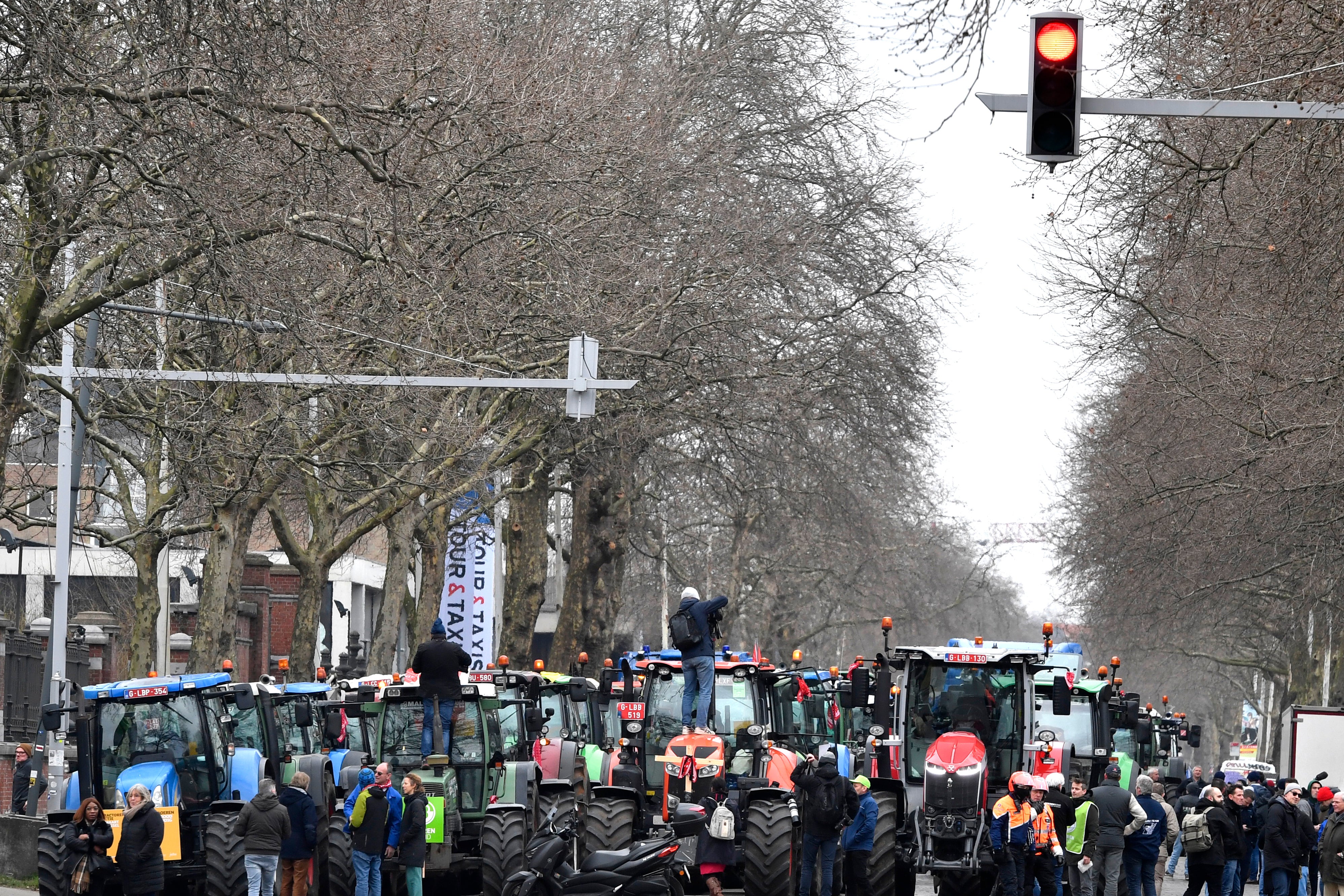 Belgium Farmers Protest