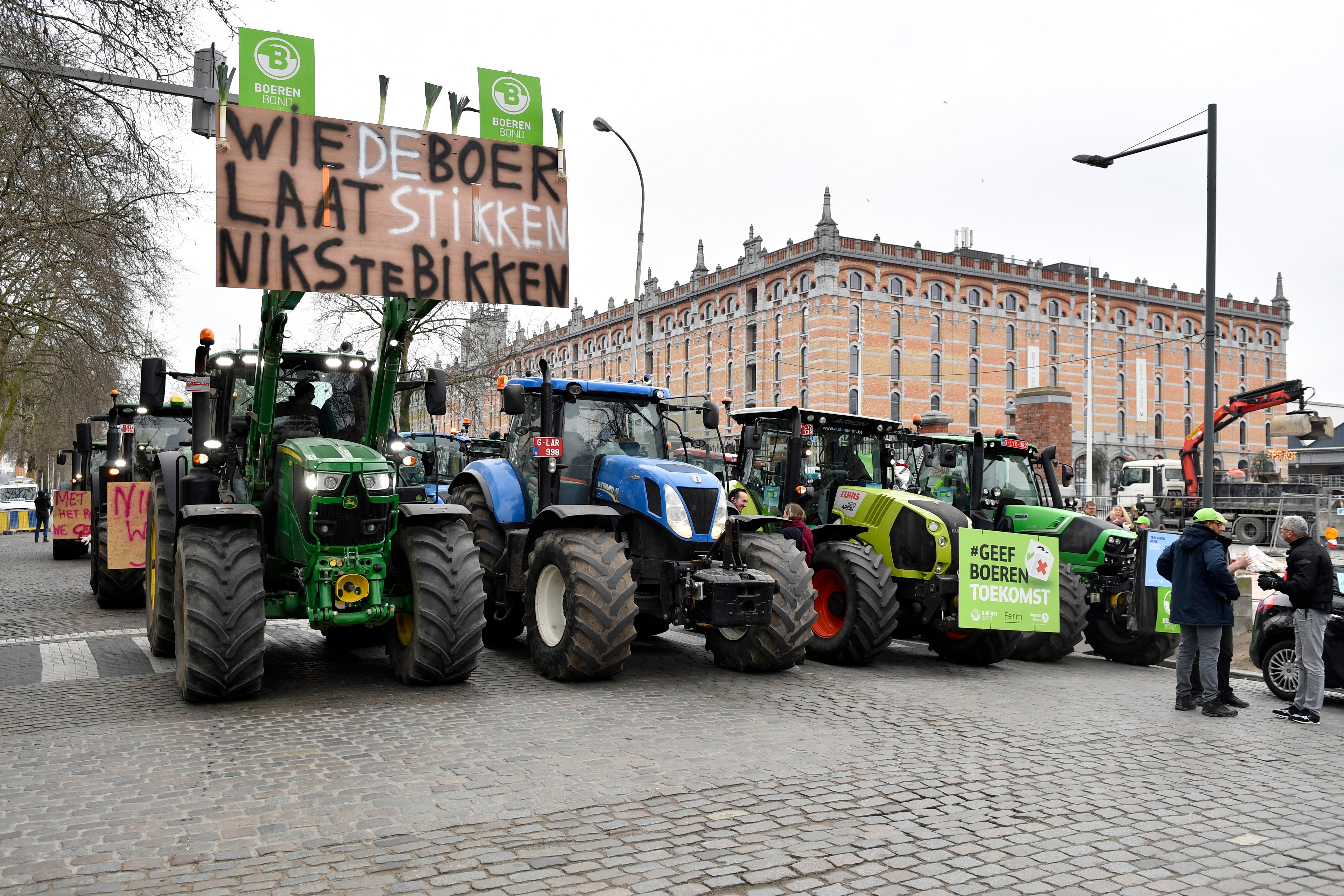 Belgium Farmers Protest