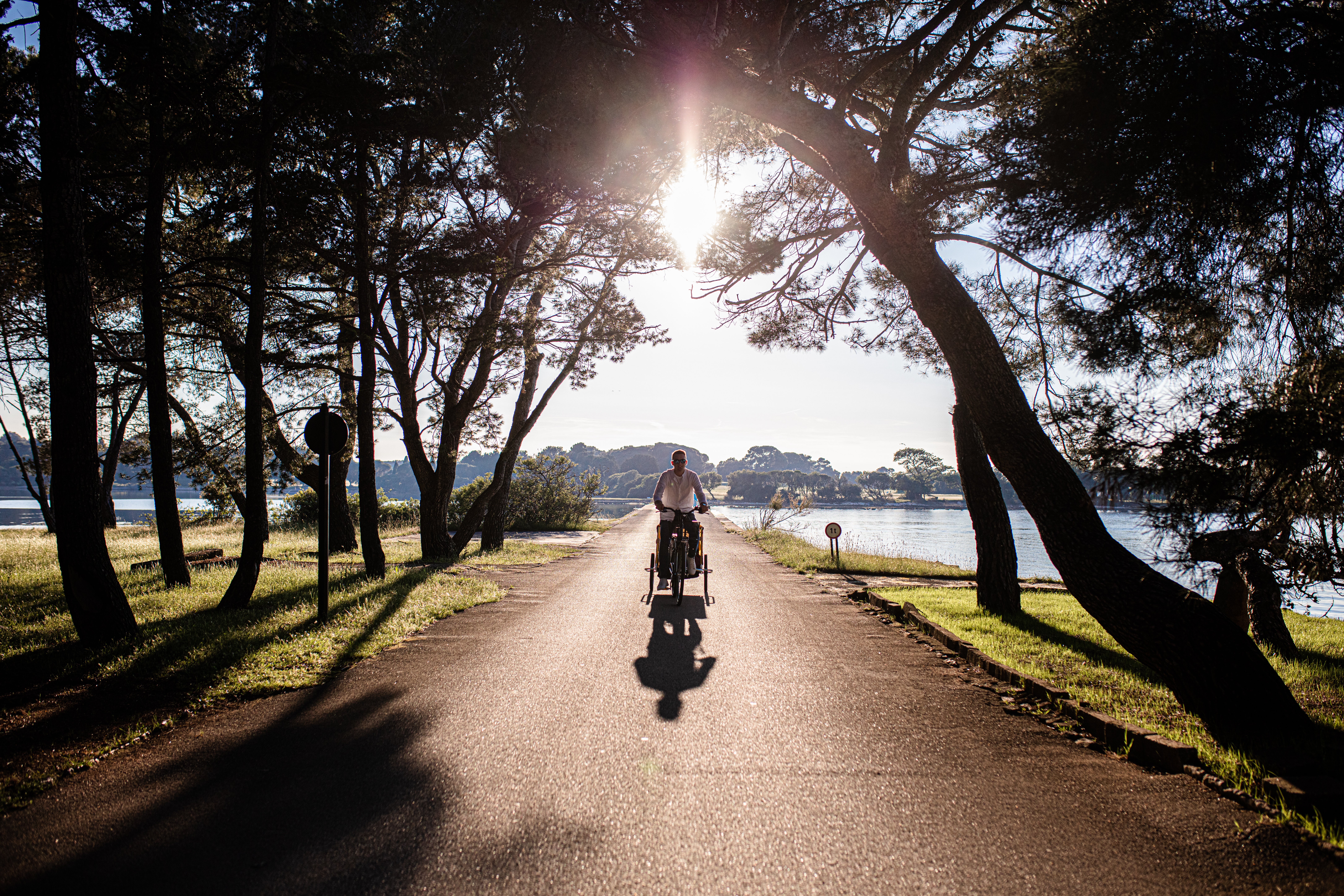 Explore the island’s trails by bike or on foot