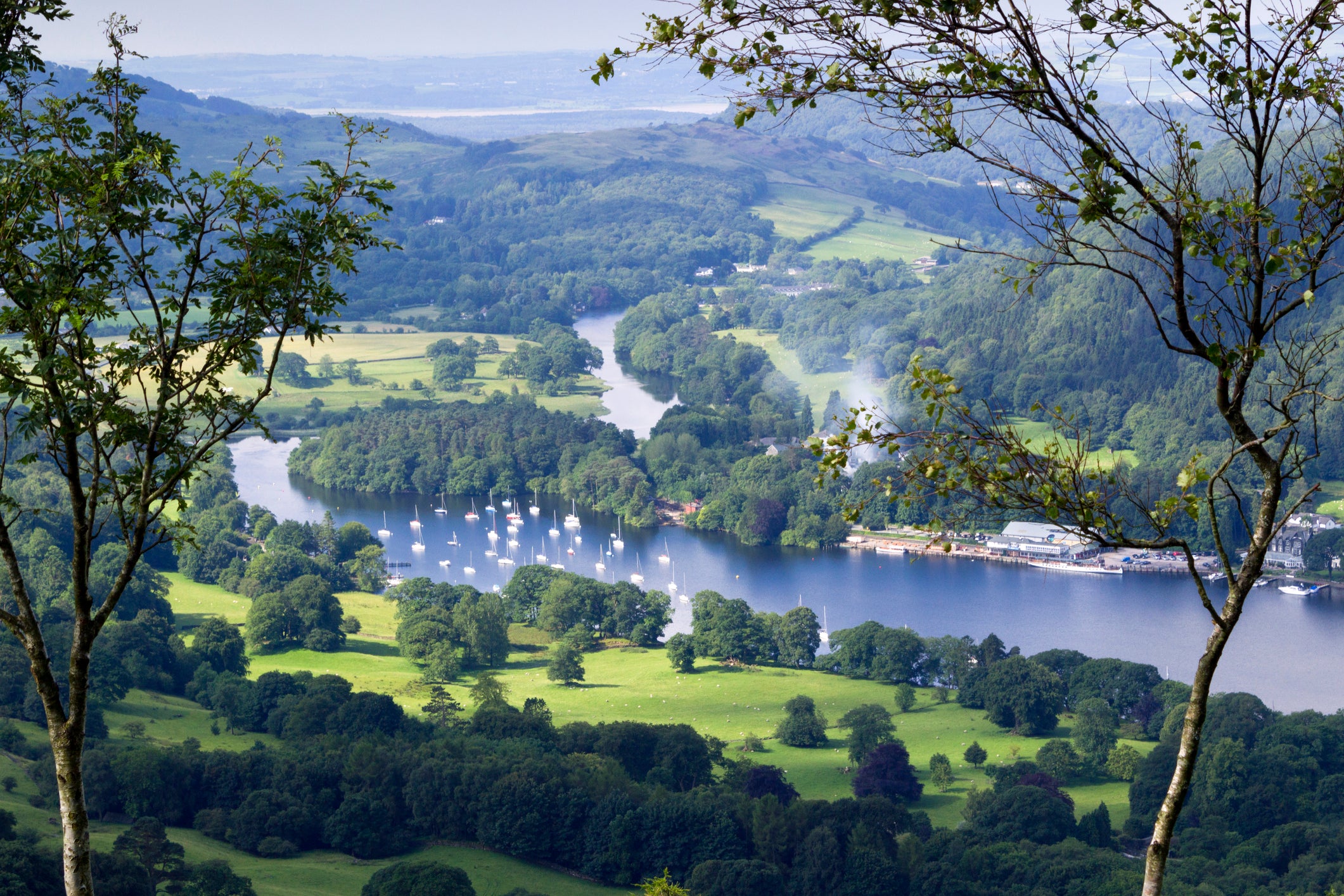Lake Windermere is the largest lake in England