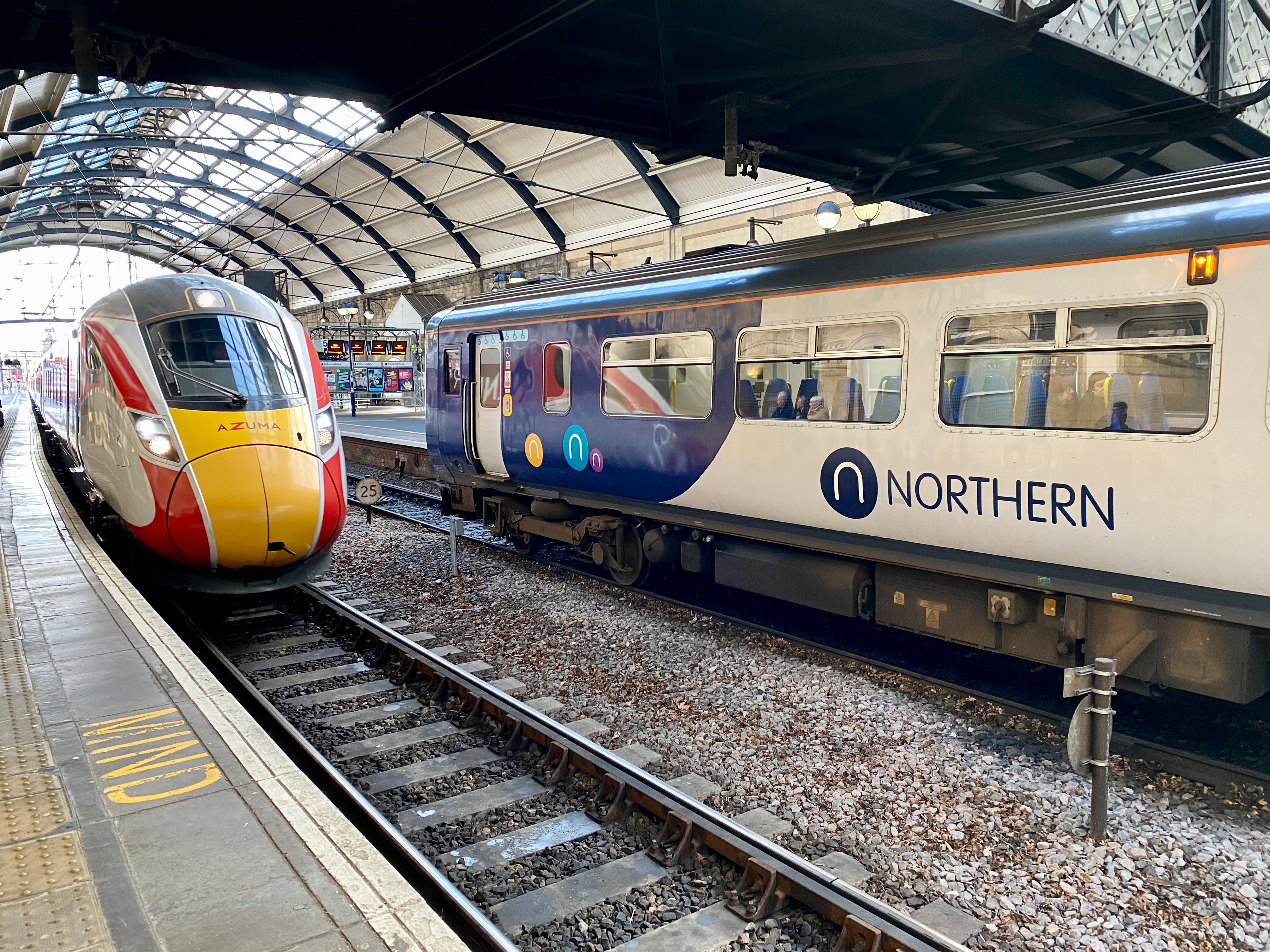Cheap trick: LNER (left) and Northern take a realistic and commercial view of rail fares