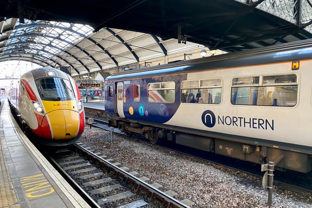 <p>Cheap trick: LNER (left) and Northern take a realistic and commercial view of rail fares</p>