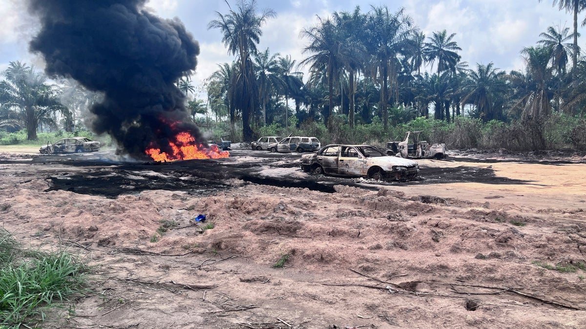 ‘Burned to ashes’: Illegal oil refinery blast in Nigeria kills at least 12 people