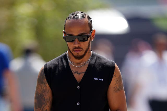 Lewis Hamilton fears Mercedes are well off the pace (David Davies/PA)