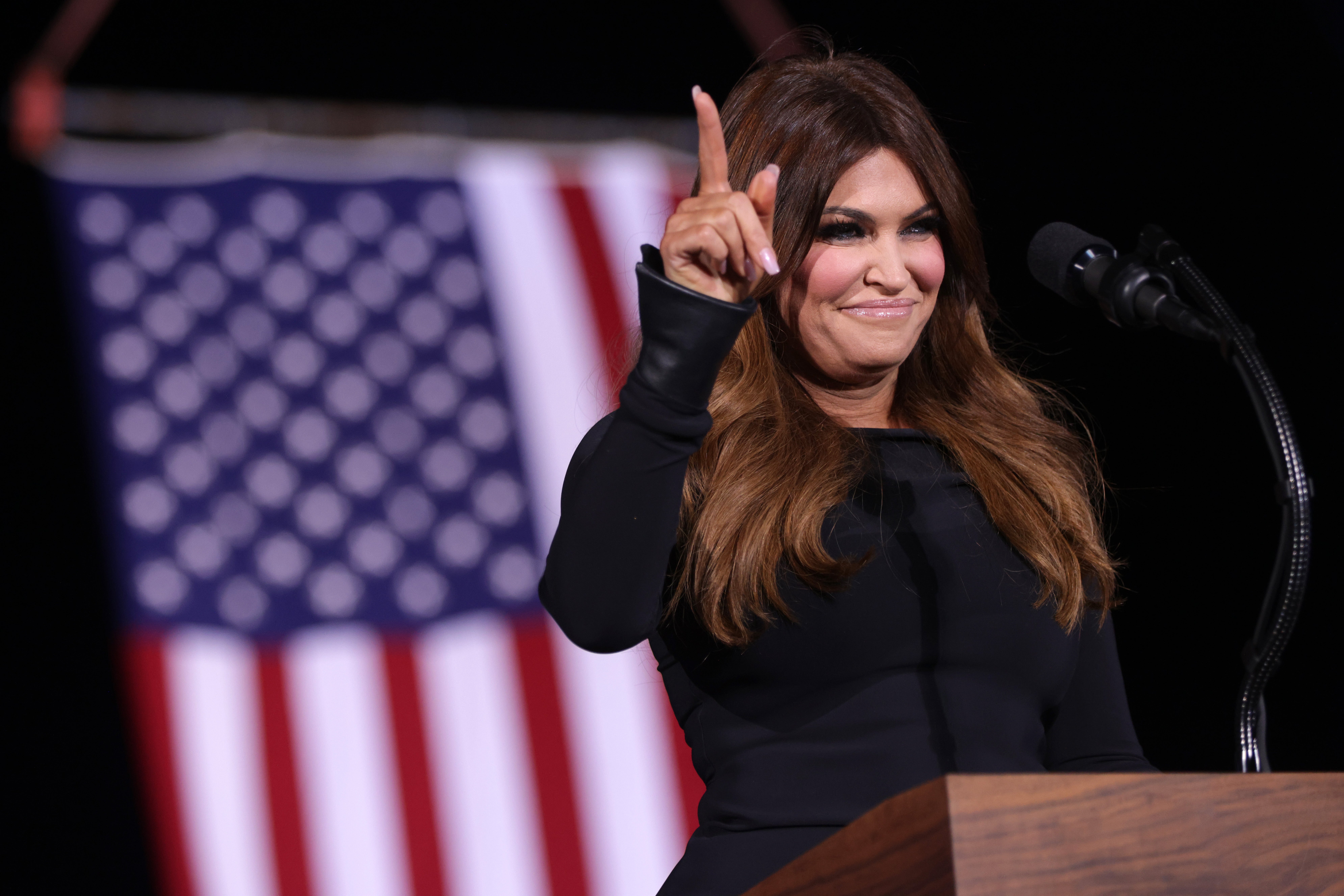 <p>Kimberly Guilfoyle is reportedly very bitter about her ex-fiancé’s engagement </p>