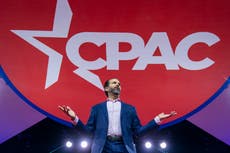 CPAC 2023 – live: Speaker sparks alarm with call for trans people to be ‘eradicated’