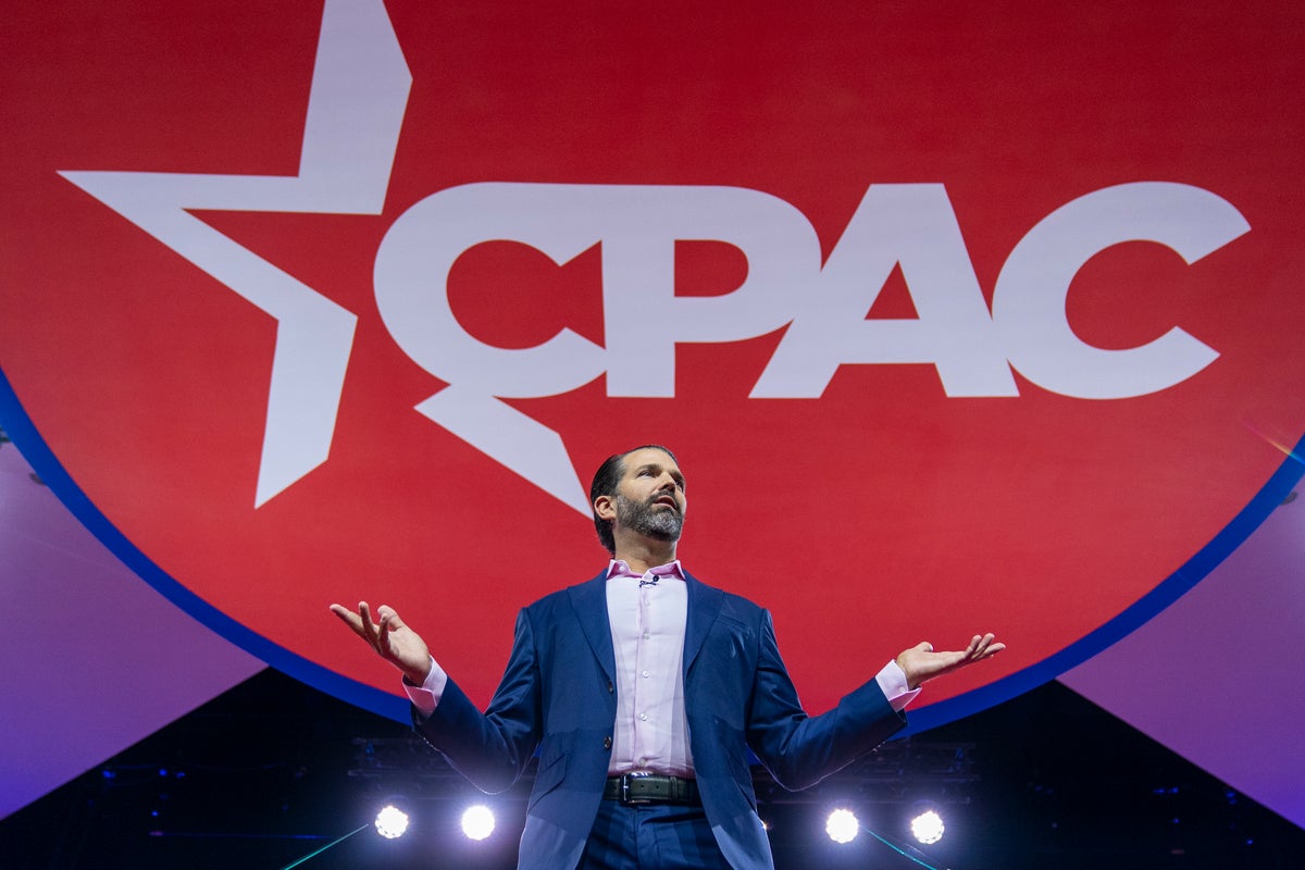 CPAC 2023 – live: Don Jr attacks Fetterman as Trump releases song with January 6 defendants 