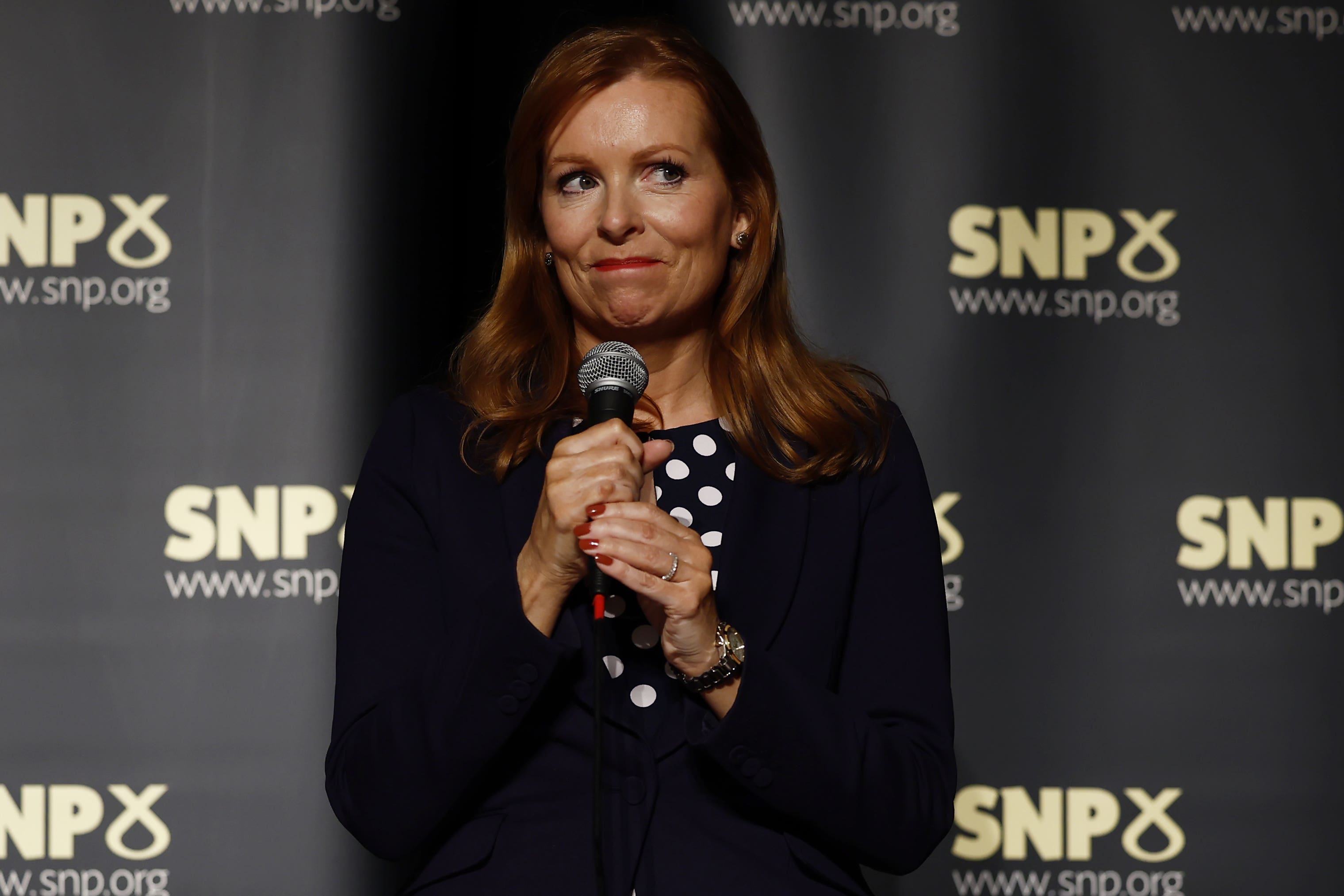 The SNP leadership candidate was taking part in the party’s second hustings event on Friday (Jeff J Mitchell/PA)