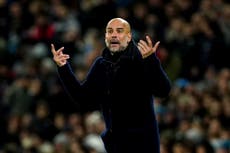 Man City are treated harshly by referees, believes Pep Guardiola