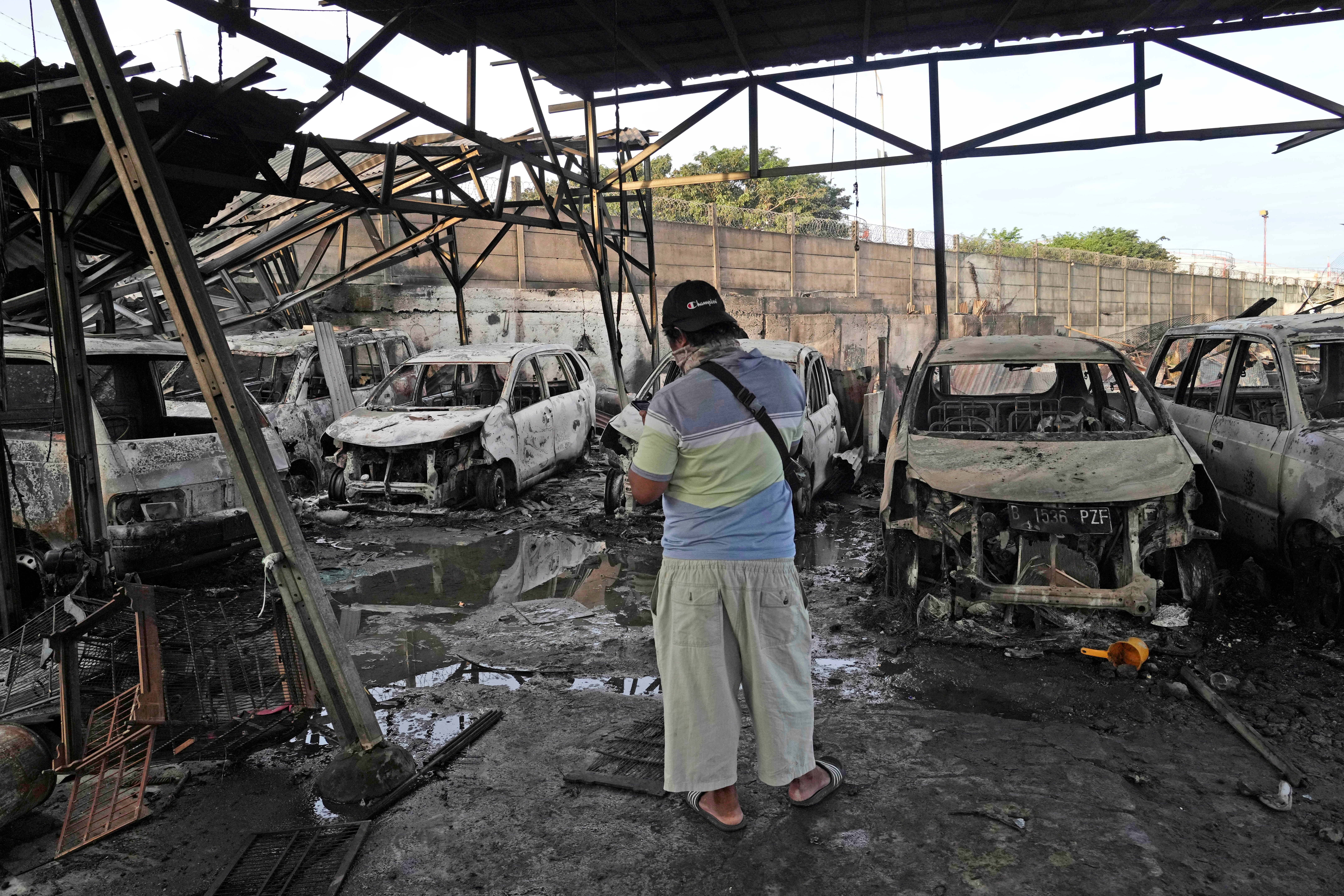Indonesia Fuel Depot Fire