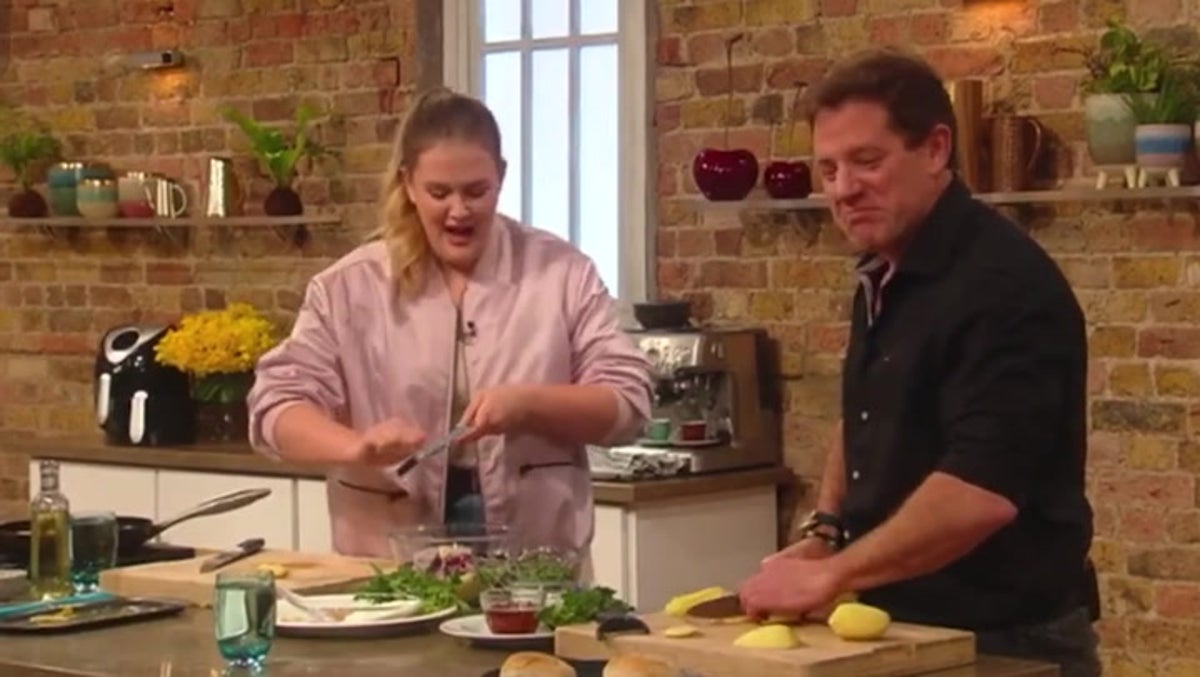 Awkward moment Saturday Kitchen guest confuses ‘whim’ for vulgar word live on BBC One
