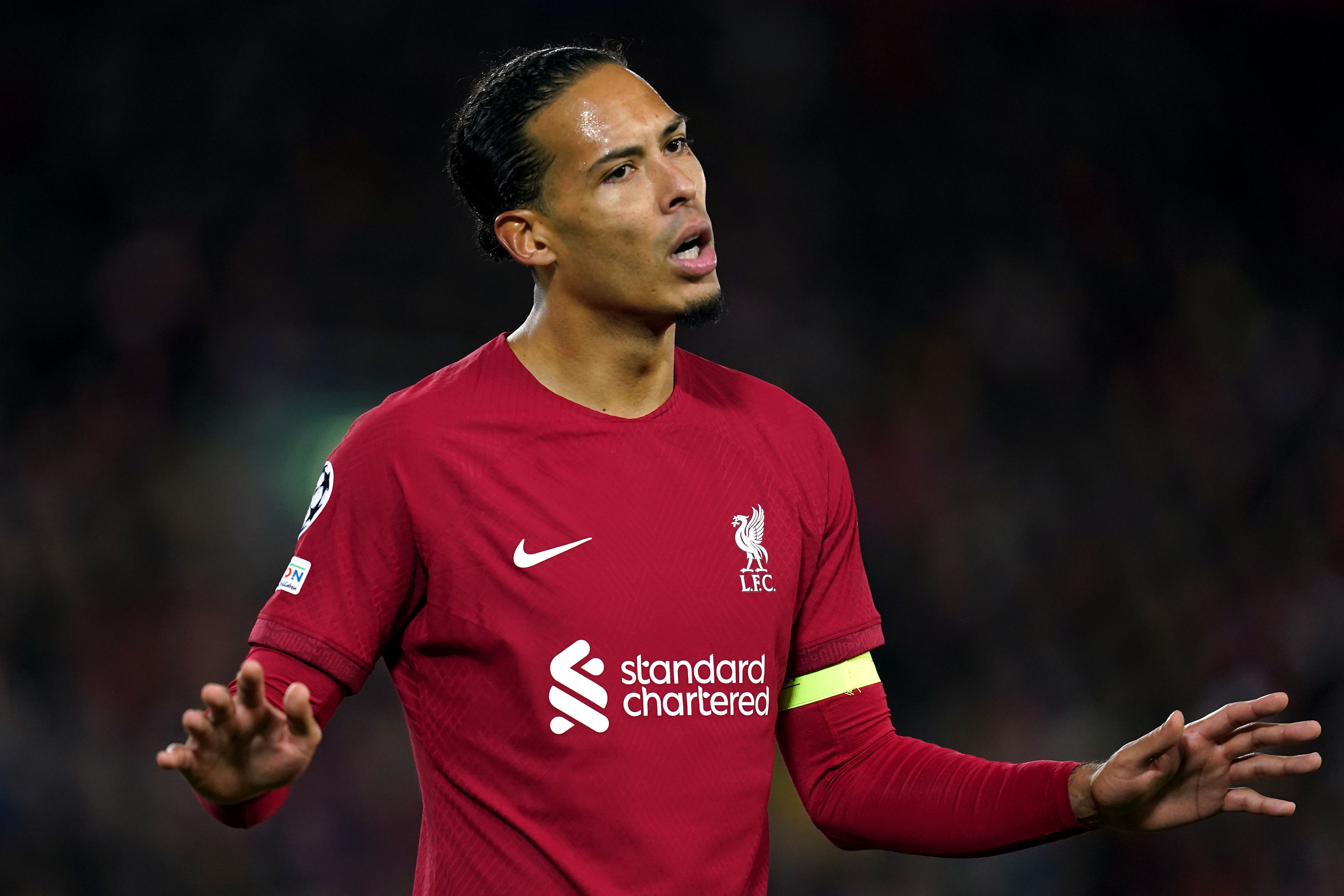 Liverpool defender Virgil van Dijk (Nick Potts/PA)