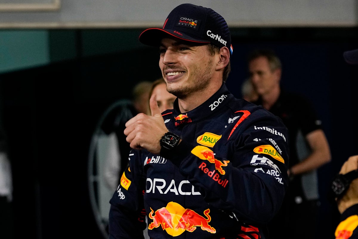 Reigning champion Max Verstappen takes pole for season-opening Bahrain GP