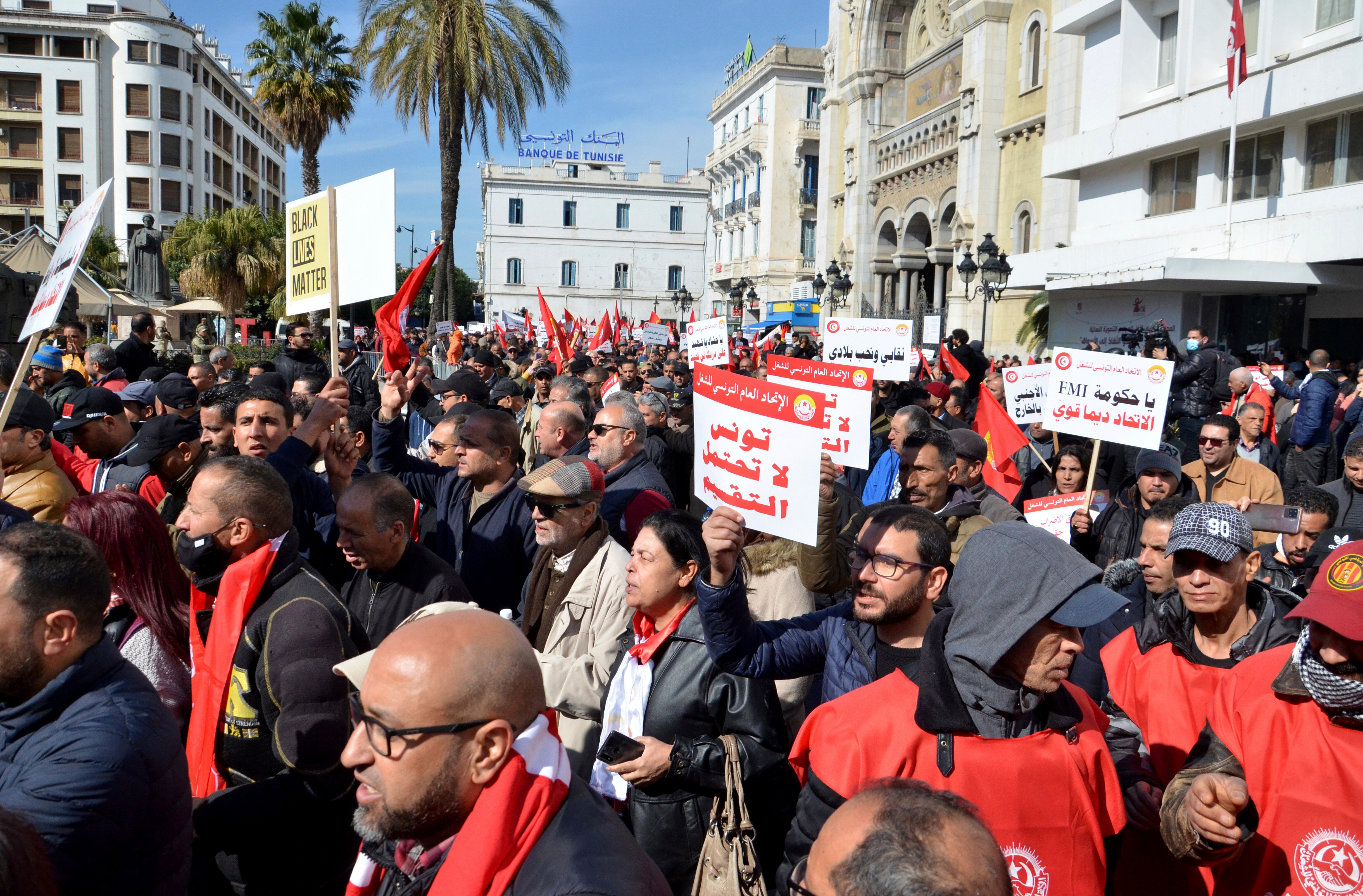 Tunisia Protests