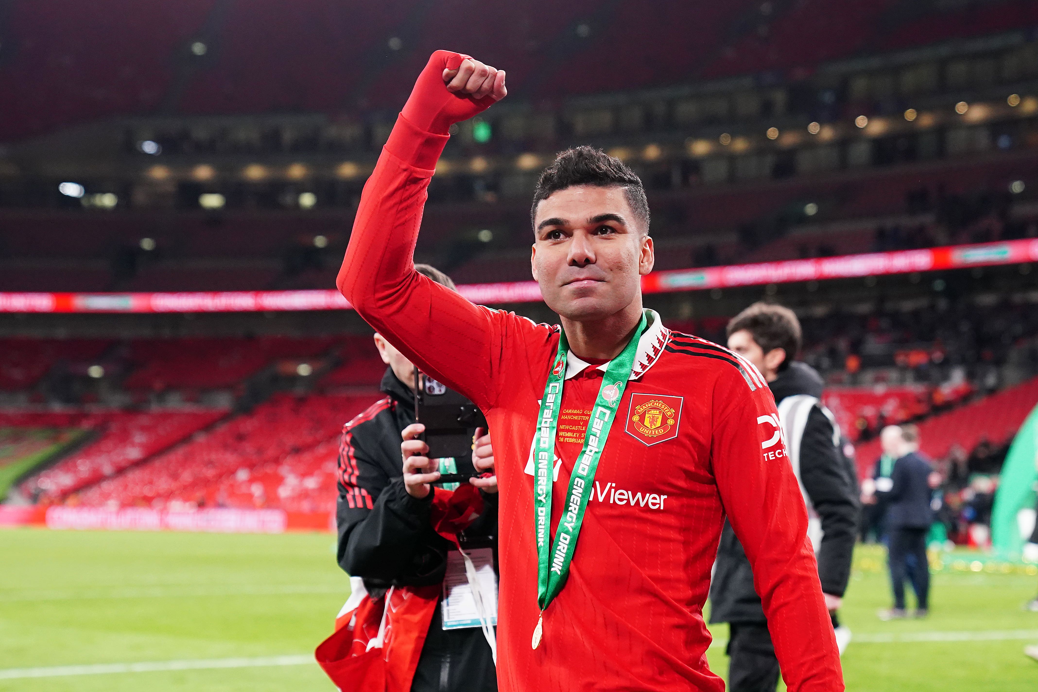 Casemiro has quickly become one of Manchester United’s most important players (David Davies/PA)
