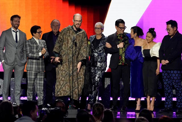Everything Everywhere All At Once sweeps Film Independent Spirit Awards (Chris Pizzello/AP)