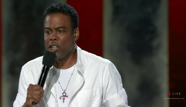 <p>Chris Rock addressed the Will Smith Oscars slap during his Netflix comedy special on Saturday night</p>