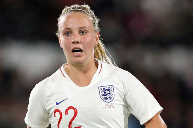 Beth Mead scored England’s third goal against Japan (Andrew Matthews/PA)