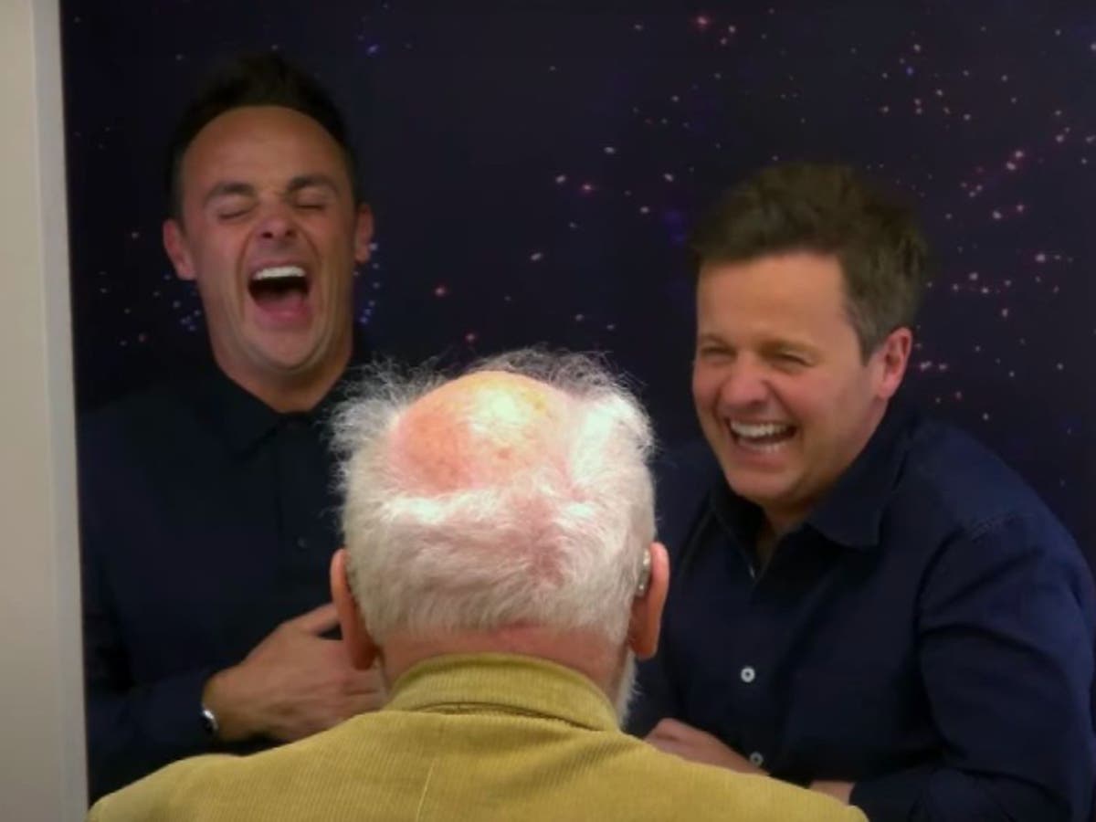 Ant and Dec expertly shaded by unsuspecting prank victim on Saturday Night Takeaway