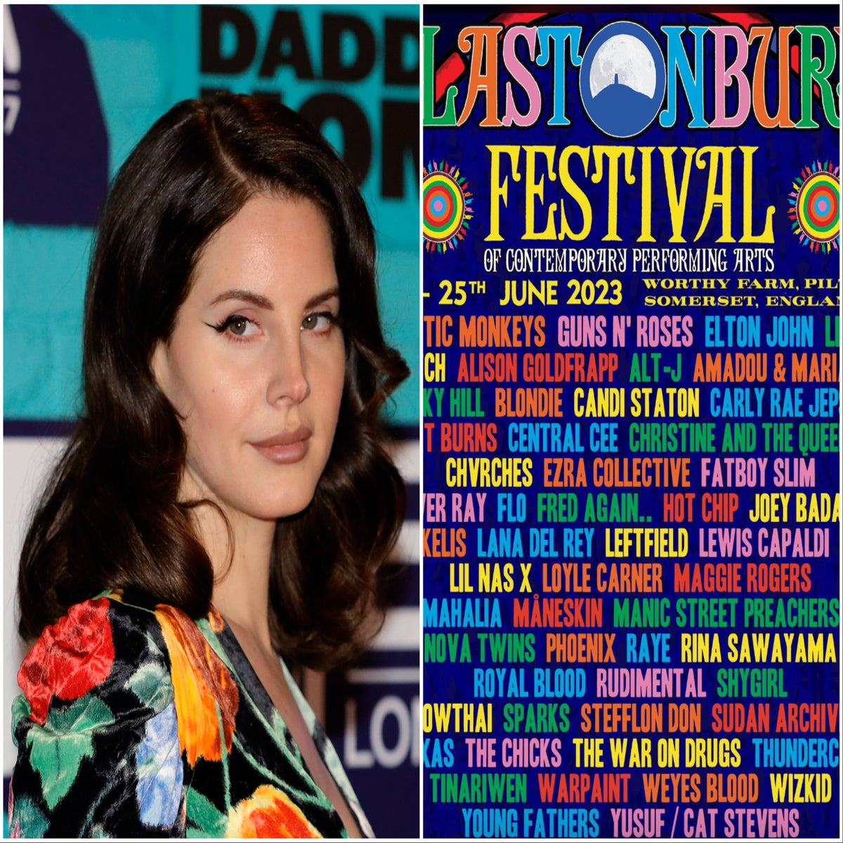 Lana Del Rey suggests she might pull out of Glastonbury over 2023 line-up  debacle | The Independent