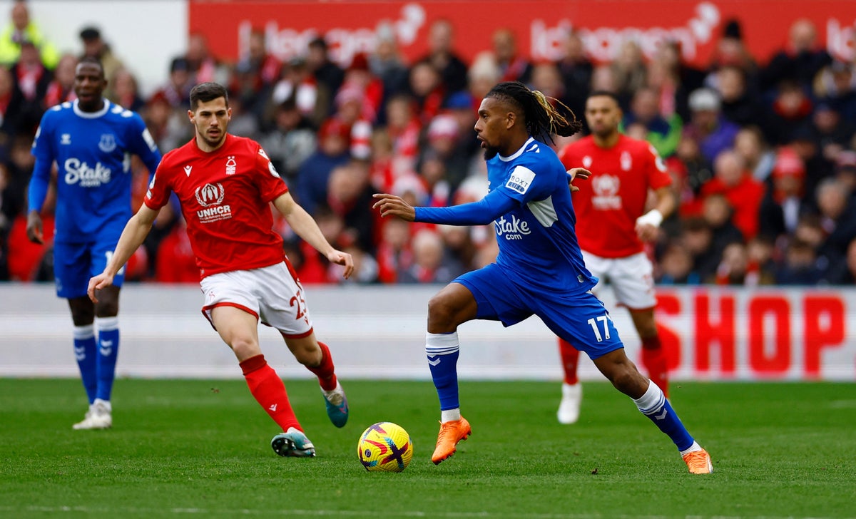 Nottingham Forest vs Everton LIVE: Premier League latest score and goal updates from The City Ground