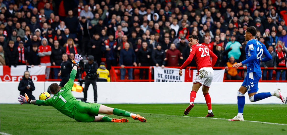 Nottingham Forest vs Everton LIVE: Premier League latest score and updates after Abdoulaye Doucoure goal
