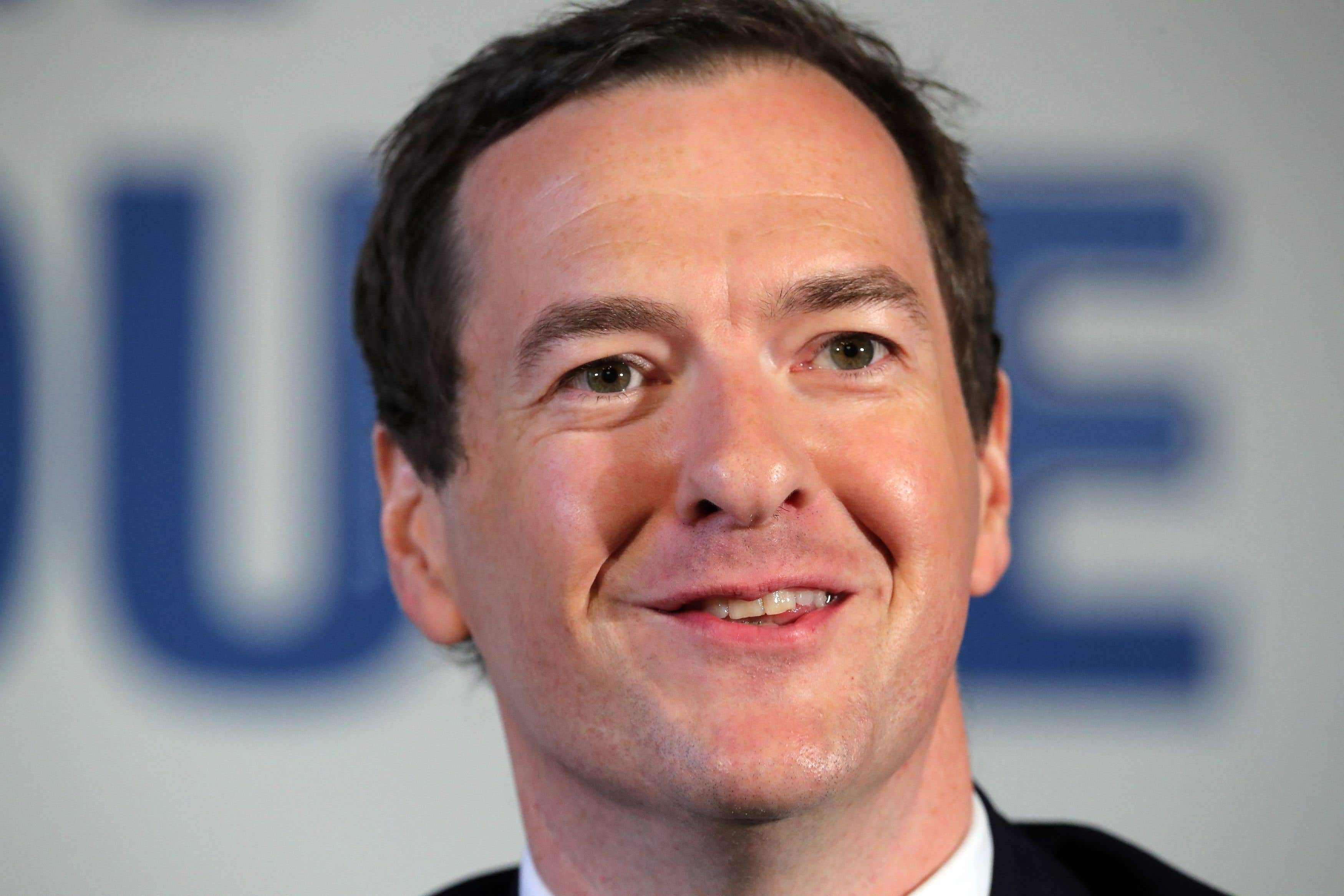 Former chancellor George Osborne defended Matt Hancock (Peter Byrne/PA)