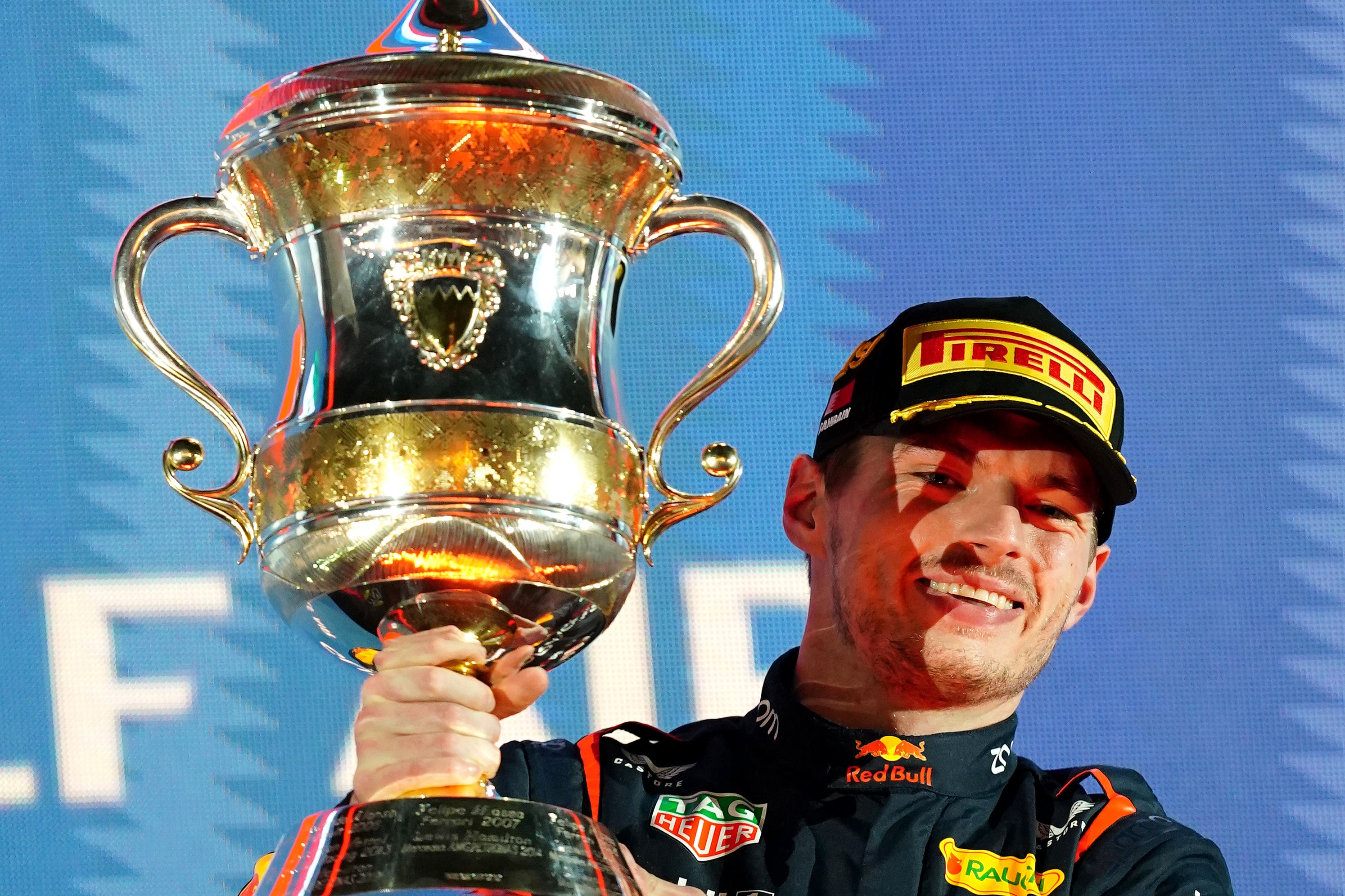 Max Verstappen won Sunday’s Bahrain Grand Prix