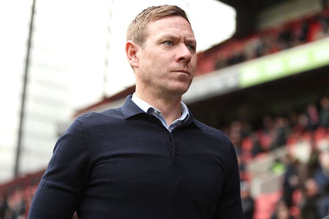 Charlton manager Dean Holden is wanted by Oxford (Kieran Cleeves/PA)