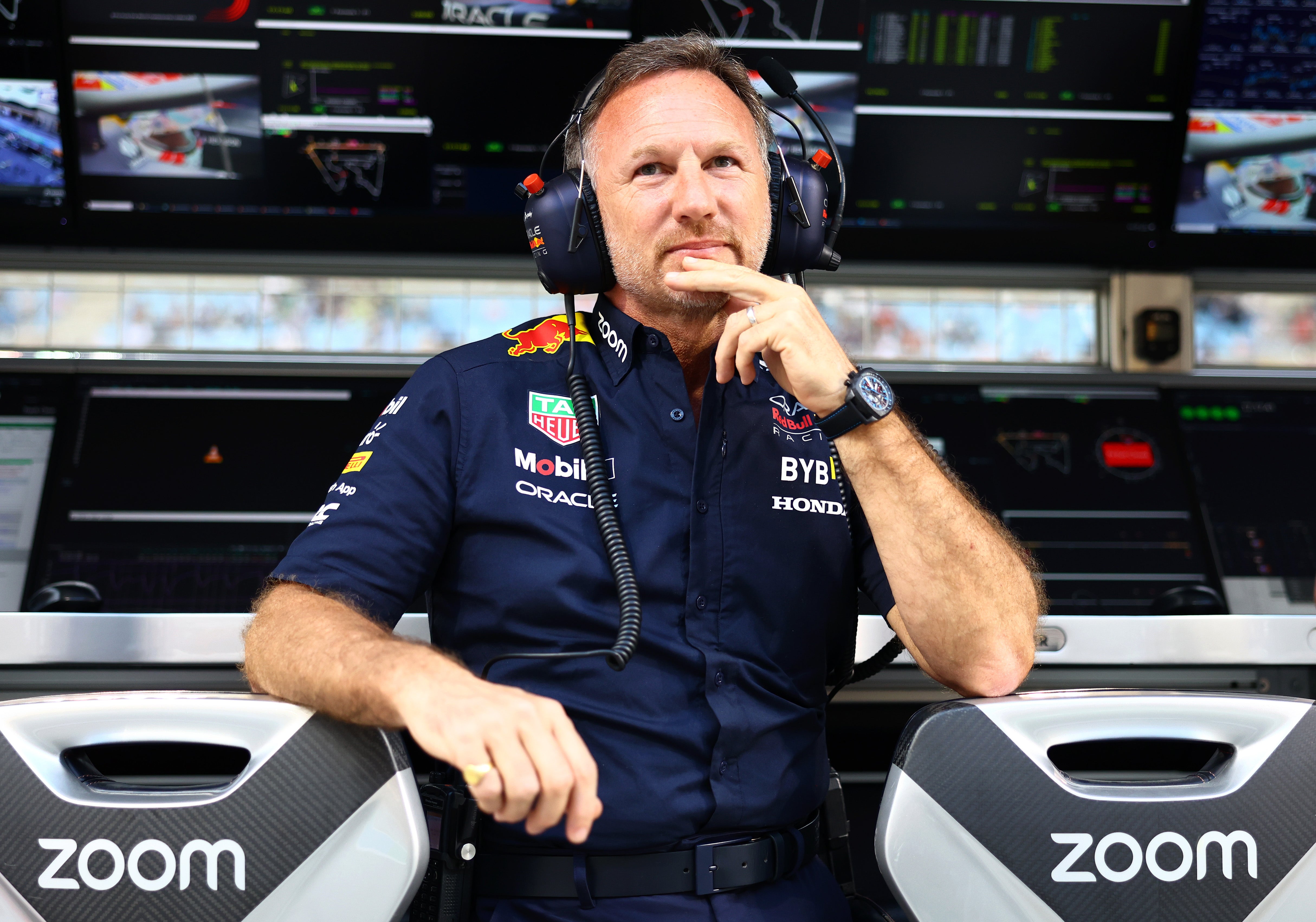 Red Bull chief Christian Horner has hit back at Mercedes driver George Russell