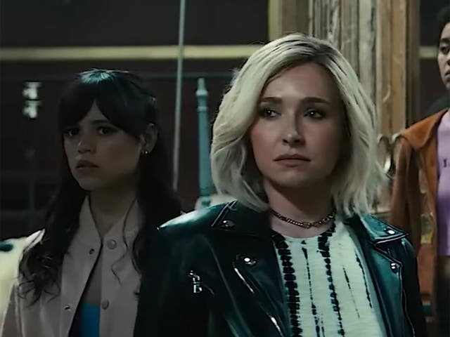 <p>Jenna Ortega and Hayden Panettiere in ‘Scream VI’ </p>