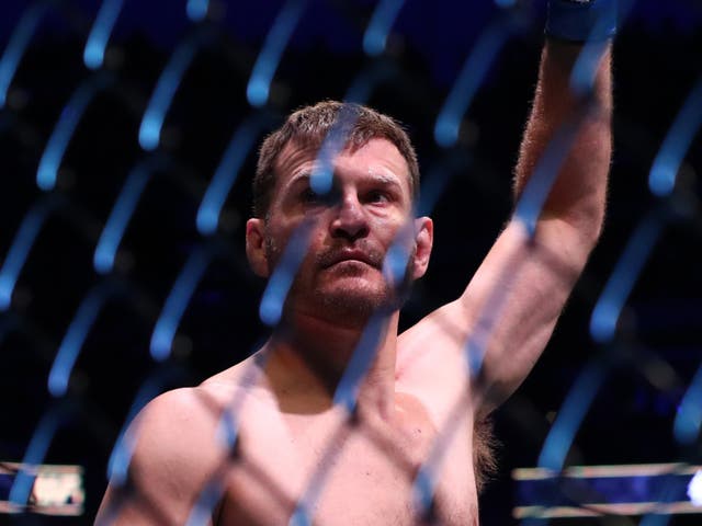 <p>Former two-time UFC heavyweight champion Stipe Miocic</p>