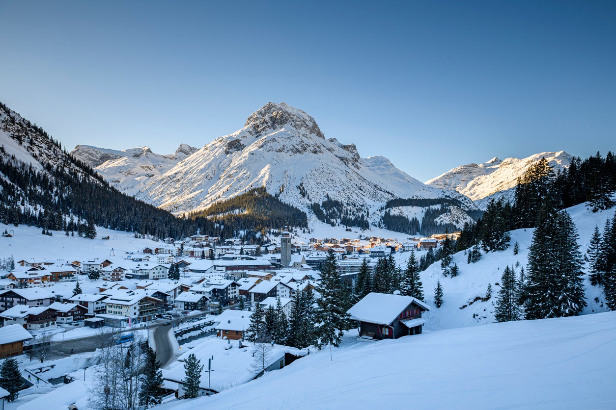Lech is a pretty village in the Arlberg Valley