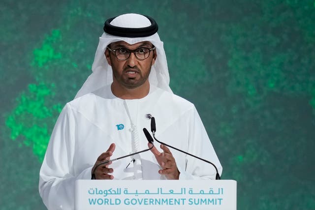 <p>Sultan al-Jaber, the CEO of Abu Dhabi National Oil Co, was appointed to head this year’s climate talks in Dubai by UAE </p>